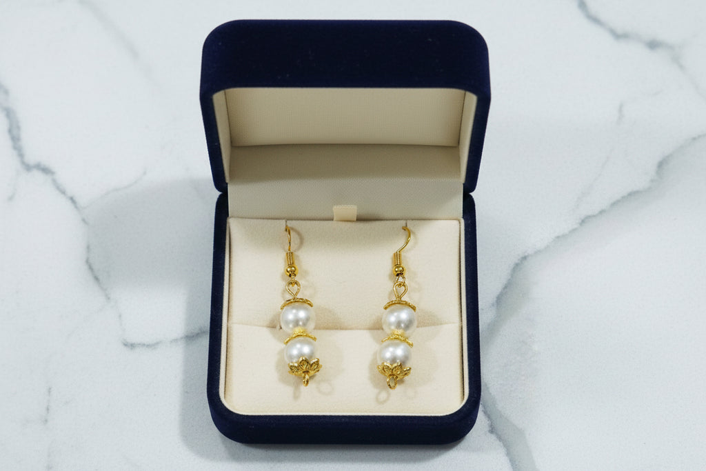 Pearl earrings