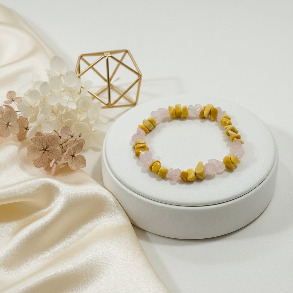 Natural stone beads bracelet